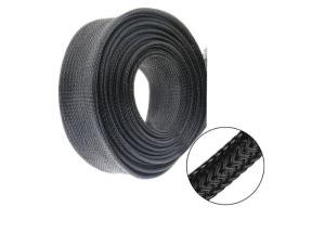 Quality Wear Proof PET Expandable Braided Sleeving Cable High Strength Harness Usage wholesale