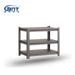 Multi Level Angle Metal Storage Rack Light Duty Boltless Iron Rack