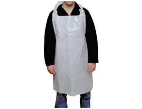 Quality Disposable PE Apron with Short Sleeves with Open Back PE Kitchen Aprons, Medical Household PE Apron, Surgical Apron wholesale