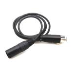 Soft 4 Pin XLR Power Cable Male To Female 1M Length For Camera ROHS Certified