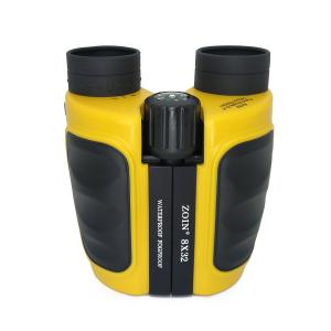 Quality Yellow Waterproof 8x32 Folding ED Binoculars Telescope For Adults Children wholesale