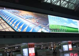 Quality Silence Operated P10 Full Color Led Display , Indoor Rental Led Display Iron / Steel Material wholesale