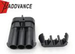 Male Black 630 Series 3 Pole Wire Harness Auto Connector 46 AMPS 15358681