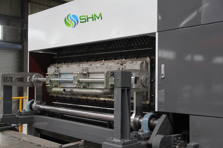Paper Pulp Fruit Tray Making Machine Production Line With Automatic Cleaning System