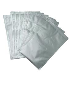 Quality QS Waterproof Embossed Mylar Vacuum Sealer Bags Metalized Silver Resealable wholesale