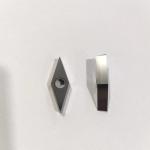 ISO9001 CNC Carbide Inserts VCGT160408-AL For Aluminum 93.5 HRA Uncoated
