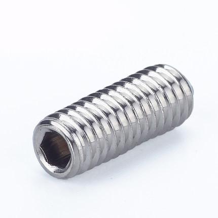 Cheap DIN 916 304 Stainless Steel Hexagon Socket Set Screws With Cup Point for sale