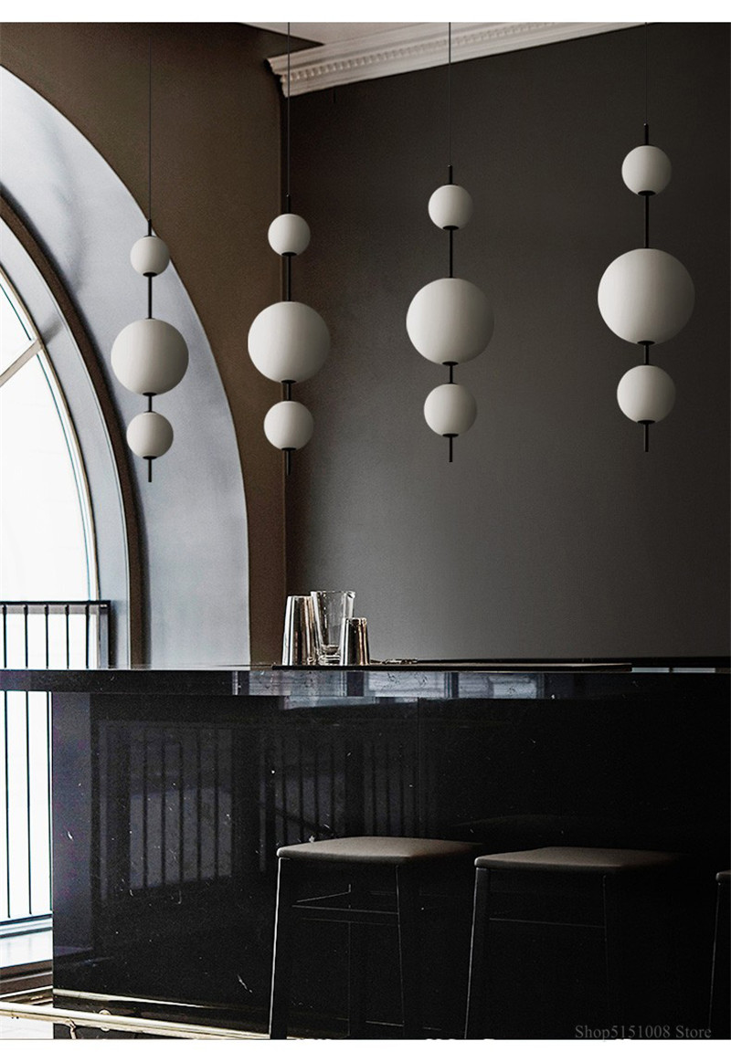 Modern LED Pendant Lamps Hanging light fixture Restaurant Gourd Pendant Lights(WH-GP-49)