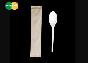 Quality Disposable Biodegradable 152mm Spoon Utensils Cutlery Eco Friendly wholesale