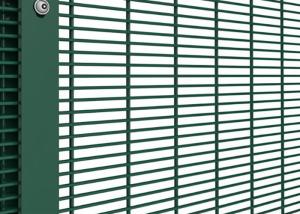 Quality Powder Coated Green Color 358 Security Fencing For Residential Area wholesale