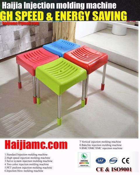chair plastic making machine Plastic Injection Molding Machine white plastic