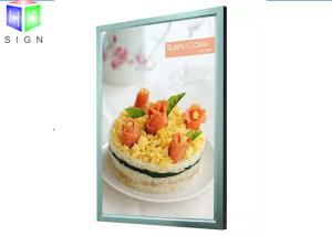 Quality Acrylic Snap Frame LED Light Box Signs Indoor UL Ceiling Hanging For Signboard wholesale