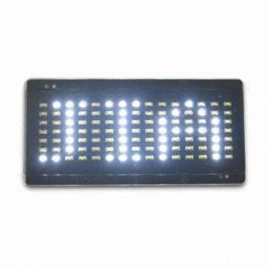 Quality Programmable white light LED message display cap wholesale