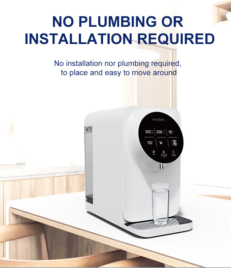 RO Portable Counter Top Water Purifier Direct Drinking Water Machine