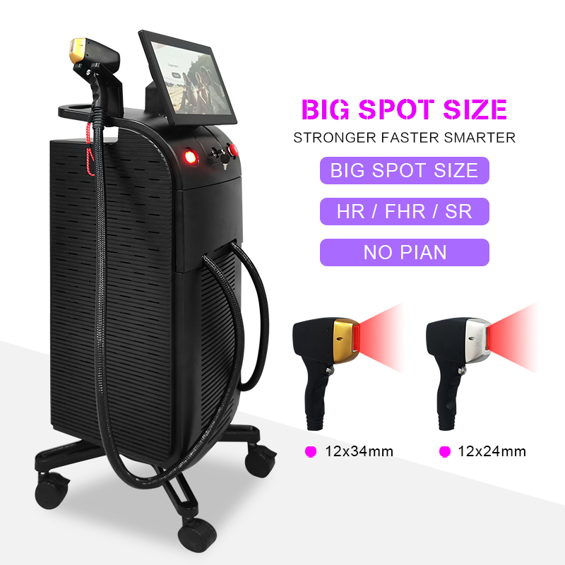 Ice Platinum 755 808 1064 nm Titanium Laser Beauty Equipment Triple Diode Laser IPL Hair Removal Machines