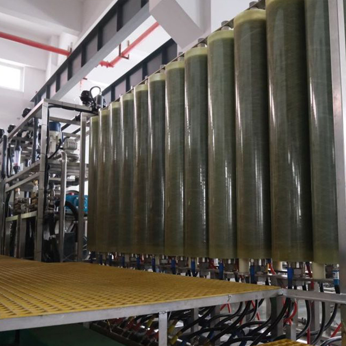 DTRO Device for Water Treatment with Unique Disc-Tube Membrane Assembly