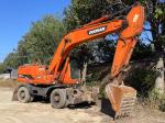 Doosan Dh210w-7 Used Korea Used Wheel Loader Wheel Excavator 101kW