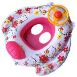 65*60cm Max Capability 23KG Children Swim Ring Baby Sitting Circle Life Floating