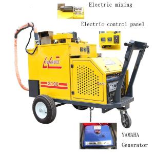 Quality Walk Behind Mini Pothole Road Crack Sealing Machine High Operating Efficiency wholesale