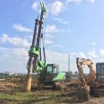 Commercial Hydraulic Pile Driver Machine Portable Multifunctional Ground Screw