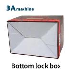 Pre-Folded Bottom Lock Folding Box Gluing Machine CQT 900YG-2 for Paperboard