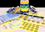 Square Self Adhesive Sticker Labels For PET Bottles Customized Designs