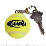 Yellow Tennis Ball Keychain