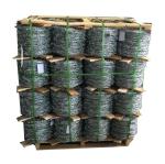 Hot Dipped Galvanized Barbed Wire Fence Simple Installation Anti Climb