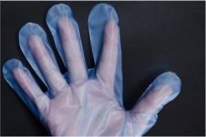 Quality PE CPE Material Disposable Plastic Gloves Biodegradable For Household wholesale