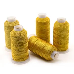 Quality 123g Silver Shiny Effect DIY Crafts Bracelet String Stitch Tatting Yarn for Handmade wholesale