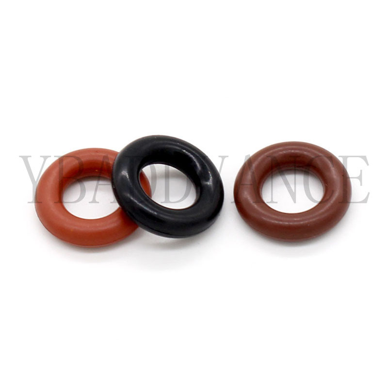 ASNU08 Fuel Injector Black Auto Parts O Rings Kit 14.5mm For Bosh Universal Injector