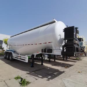 Quality 40/50 Cbm Bottom Discharge / Unloading Bulk Fly Ash Semi Trailer With Steel Material wholesale