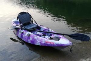 Quality Auge Fast Recreational Kayak , Adult Exercising Flat Top Kayak Small Size For Multi Purpose wholesale