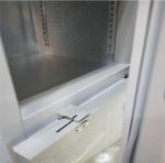 228L upright double door double temperature display beverage cooler/beverage