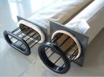 Round Style Dust Filter Bag , 1m SS304 Stainless Steel Filter Cage