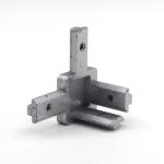 Concealed 3 Way Corner Connector