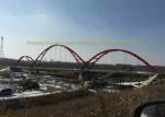 Weather Proof Prefabricated Steel Bridges Z Shape Steel Purlin
