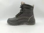 Brown Winter Safety Shoes Slip Resistant Steel Toe Insulated Work Boots