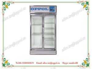 Quality OP-1009 OPPOL Brand Temperature Digital Shown Freezer , Drugstore Display Freezer wholesale