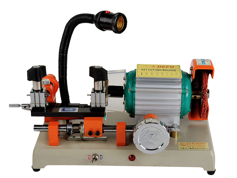 120W DEFU 2AS Key Cutting Machine for Door Key Duplicating Machine 52*23*25cm Package Size