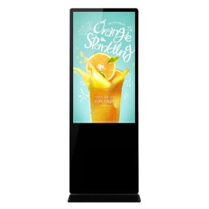 Quality 50 Inch Touch Screen Indoor Display Digital Signage 350cd/M2 100~240V 60/50Hz wholesale