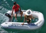 7 Ft 6 Inch Transparent Inflatable Boat Full Colors Removable 2 Person