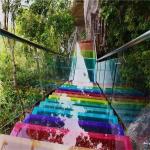 Laminated Glass Bridge Walkway Safety Glass Connecting Walkway