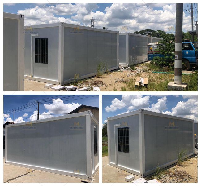 Flat Pack Ground Level Office Containers