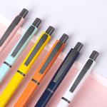 Customized Color Colour Pen Metal Gel Roller Pens PressBall Gel Pen for Office