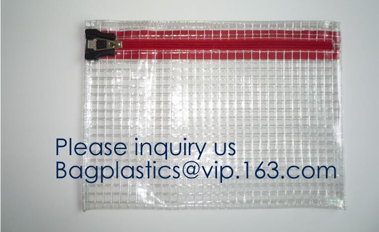 Zipper Vinyl PVC Leather Bank Deposit Bags Bank Deposit Bag With Key Ring,Locking Courier Bag 1000 Denier Nylon Combinat