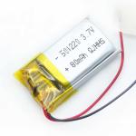 CC CV PL501220 80mAh 3.7Volt Lithium Ion Polymer Battery