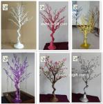 UVG DTR25 colorful plastic dry tree branch decoration wedding centerpieces for