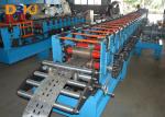16 Stations 3mm Upright Rack Rolling Machine With Hydraulic Cutting