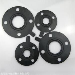 China High Corrosion Resistance Rubber Flange Gasket 2mm Thickness Tensile Strength 1000 Psi for Your Requirements on sale